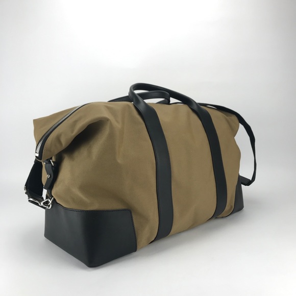 π΄Shinola Detroit Khaki Nylon Carryall Duffle - Picture 7 of 8